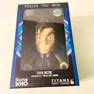 Doctor Who 10th Doctor Titan Vinyl The End of Time  Nerd Block 6.5 Inch Figure